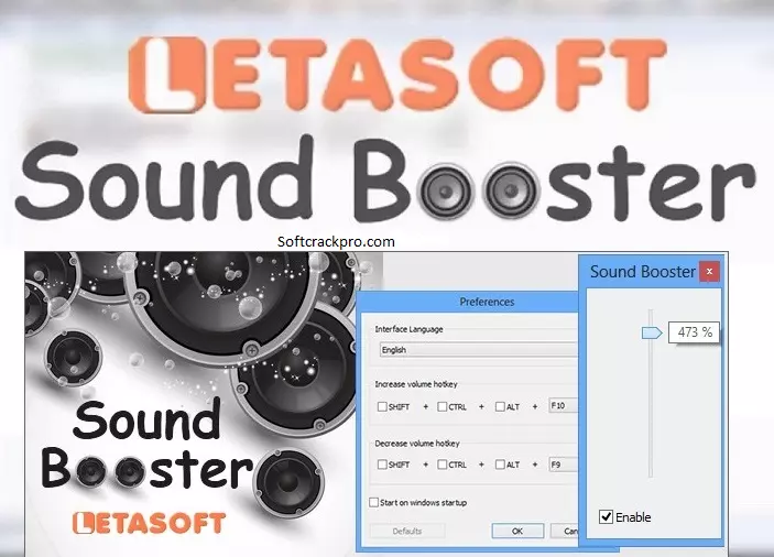 Letasoft Sound Booster 1.12 + Crack [Latest] Free 2022-Softcrackpro